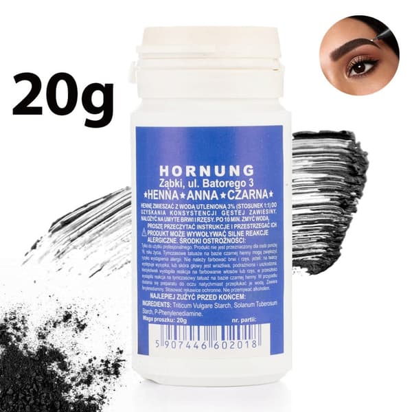 Henna Anna - sort 20g