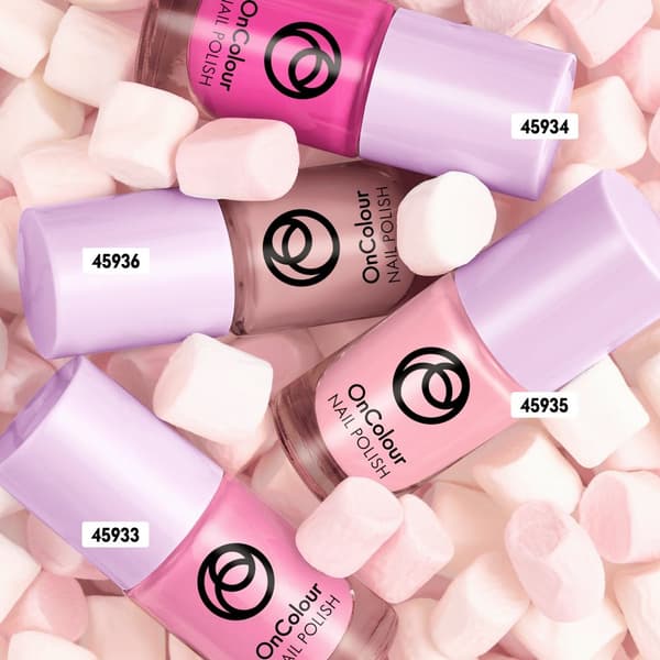 Oriflame OnColour Neglelak - Pink S'mores 5 ml