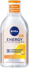 Miniatyrbillede 1 af 2: NIVEA ENERGY Micellarvæske til ansigtet C-vitamin 400 ml