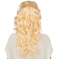Miniatyrbillede 3 af 4: Blond paryk i hippie stil - gul