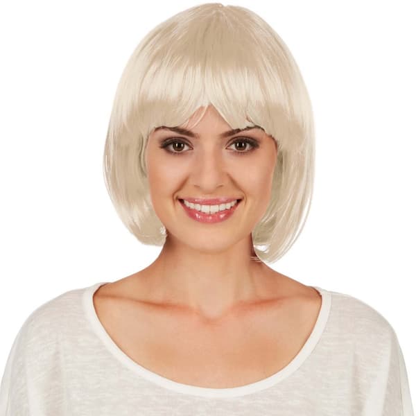 Paryk med bob frisure - blond
