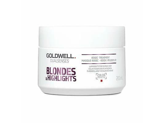 GOLDWELL_Dualsenses Blondes &amp; Highlights 60s Treatment regenerating mask for blonde hair 200ml