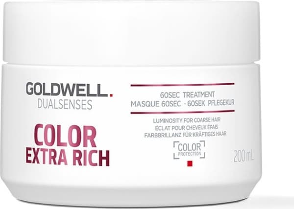 Goldwell Dualsenses Color Extra Rich 60Sec hiustenhoito, värjätyt hiukset, 200ml