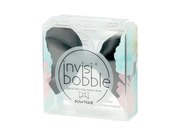 Invisibobble BOWTIQUE True Black hiuslenkit