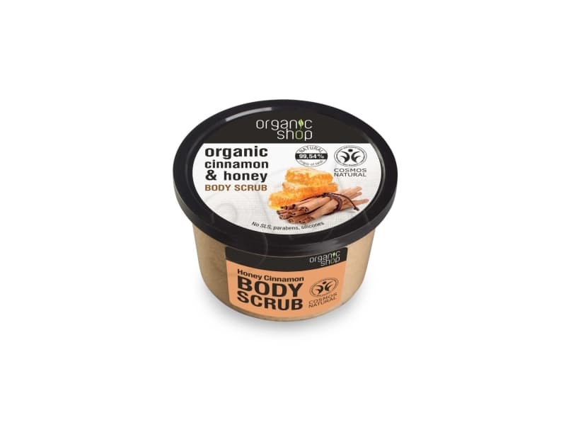 Organic Shop Body Scrub Honey Cinnamon 250ml