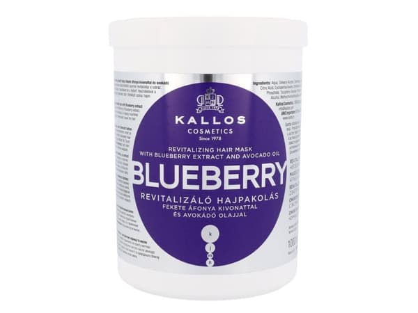 Kallos Hair Mask With Blueberry Extract And Avocado Oil 1000 ml