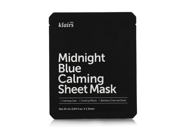 Dear, Klairs Midnight Blue Calming Sheet Mask 25 ml