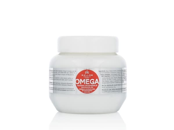 Kallos Omega Rich Repair Hair Mask With Omega-6 Complex And Macadamia Oil 275