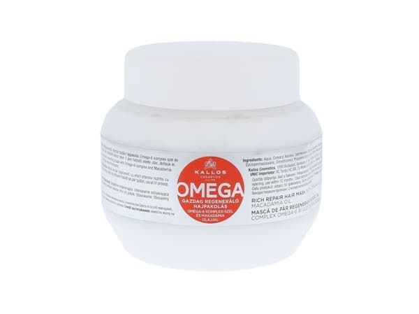 Kallos Omega Rich Repair Hair Mask With Omega-6 Complex And Macadamia Oil 275