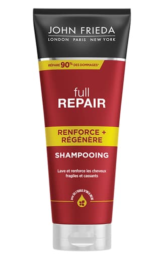 JOHN FRIEDA Full Repair, Kvinner, Sjampo, Sprøtt hår, 250 ml, Beskyttelse, Forsterke, Rør