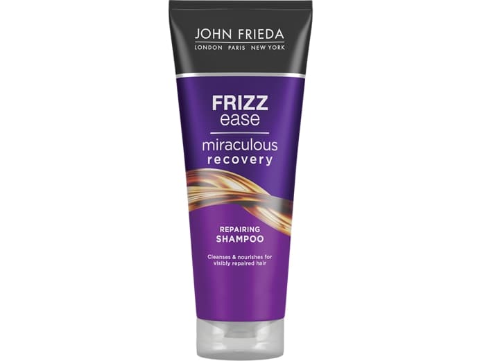 JOHN FRIEDA FRIZZ EASE, Unisex, Sjampo, Alle hårtyper, Alle farger, 250 ml, Shine (lys), Utjevning