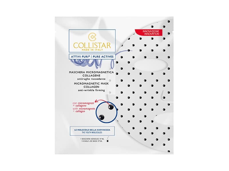 Collistar K21843, Lyftande ansiktsmask, Kvinna, Alla hudtyper, Motverkar mörka ringar, Lyftande, Fuktgivande, Utjämnande, Stärkande, Ark, Kollagen