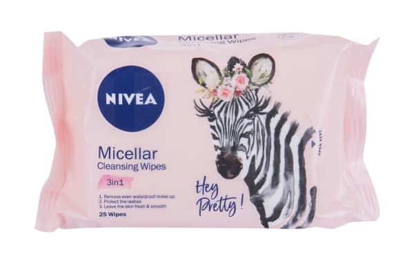 Nivea Micellar Wipes Soft Cream 25pc Cleansing Wipes