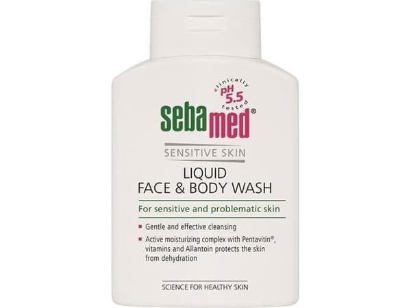 SEBAMED_Sensitive Skin Liquid Face &amp; Body Wash emulsion 200ml