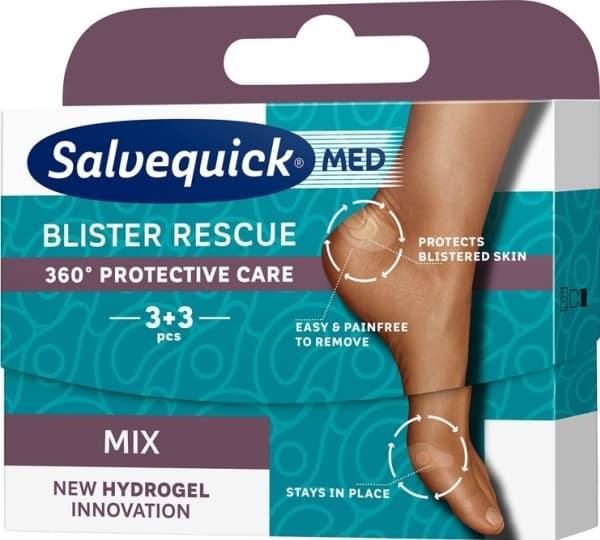 Salvequick SALVEQUICK_Blister Redningsblisterplaster 6 stk.