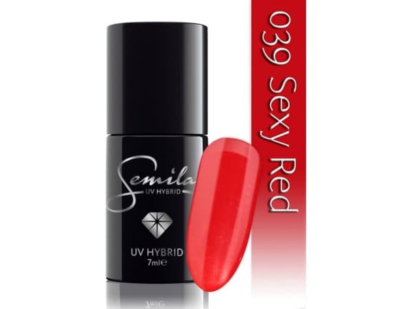 039 Uv Hybrid Semilac Sexy Red 7 Ml