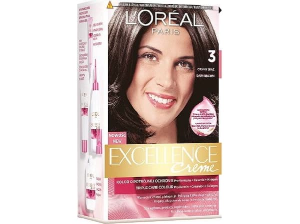 L'Oreal Paris Excellence Creme Cream coloring 3 dark brown
