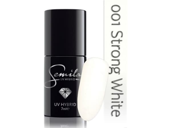 SEMILAC UV Hybridilakka 001 Vahva valkoinen 7ml