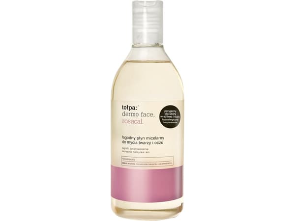 Tolpa rosacal, a mild micellar face and eye wash, 400 ml