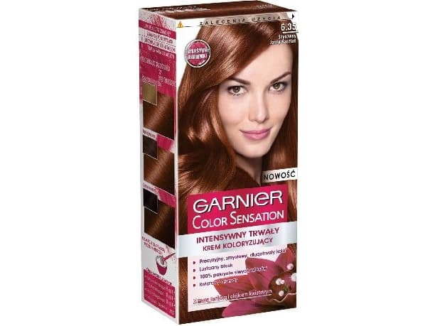 Garnier Color Sensation cream coloring 6.35 Chic Brown - Chic light chestnut