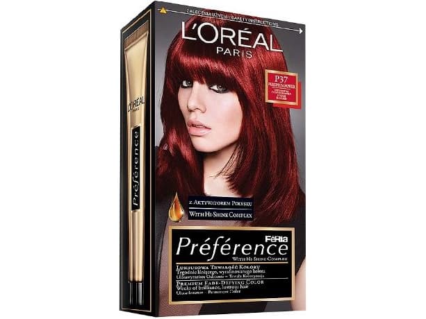 L'Oreal Paris Feria Preference Intense Dark Red P37