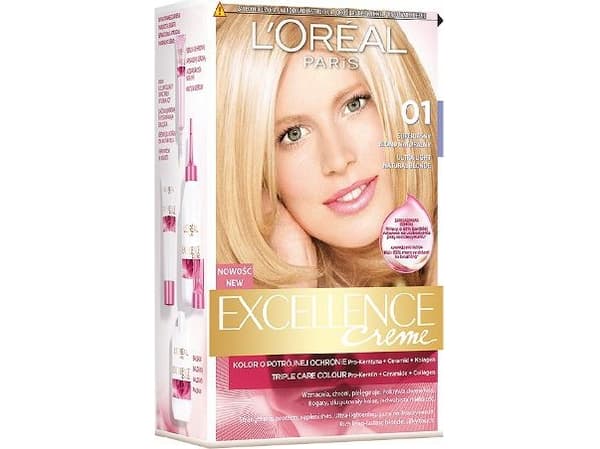 L'Oreal Paris Excellence Creme Blonde Supreme Cream Super Brightening 01 Super light natural blonde