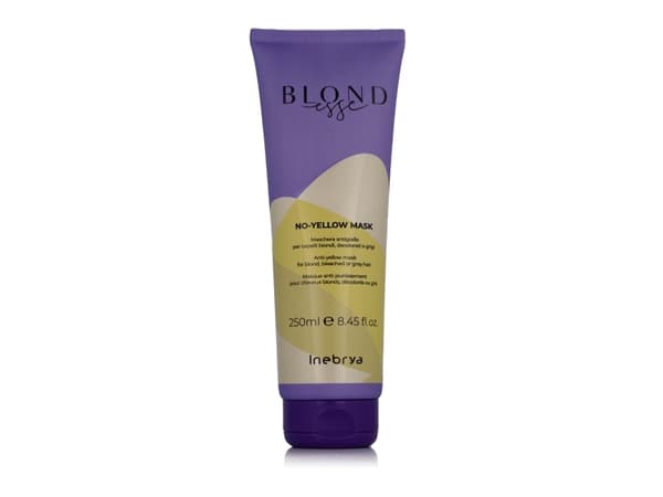 INEBRYA_Blondesse No-Yellow Mask vaaleille, vaalennetuille, raidoitetuille ja harmaille hiuksille 250ml