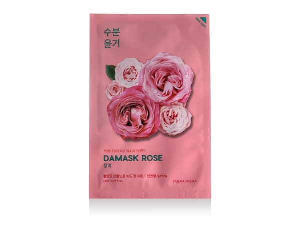 HOLIKA HOLIKA_Pure Essence Mask Sheet Damask Rose anti-rynke maske med roseekstrakt 20ml