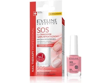 Eveline Nail Therapy Varnish SOS conditioner for brittle and brittle