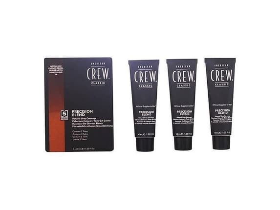 American Crew Precision Blend Natural Gray Coverage Medium Ash 5-6 3 x 40 ml