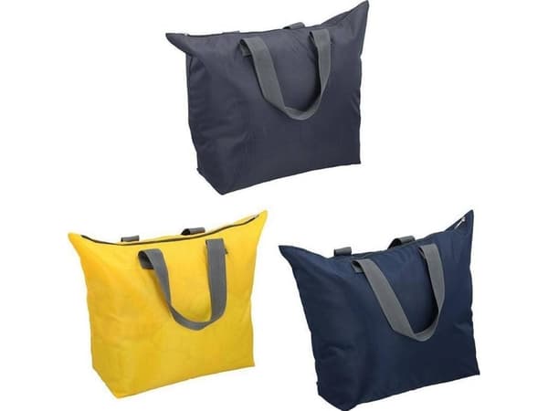 Dunlop – Sammenleggbar reise-/handlebagasjebag (gul)
