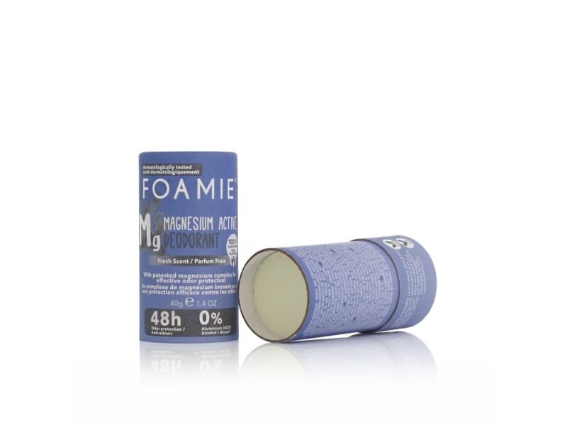 Foamie Men's Deodorant With Patented Magnesium Complex Anti-Odor For 48h