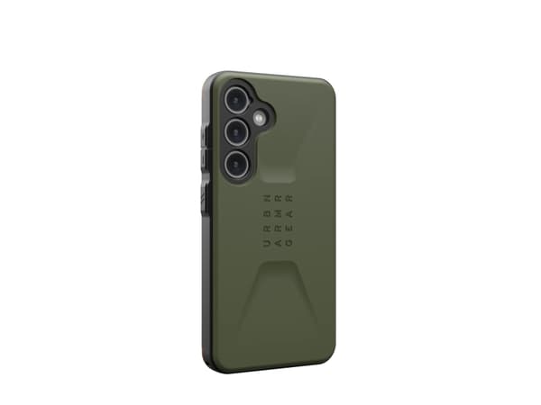 Urban Armour Gear Civilian, deksel, Samsung, Galaxy S24, 15,8 cm (6,2"), oliven