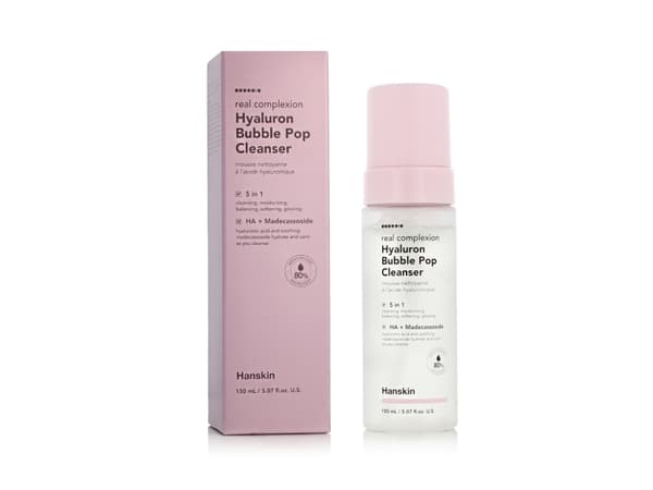 Hanskin Real Complexion Hyaluron Bubble Pop Cleanser 150 ml