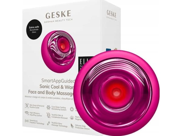 Geske Sonic Cool&Warm 9in1 kropps- og ansiktsmassasjeapparat Geske (magenta)