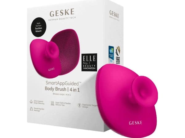 Geske 4in1 Geske kroppsbørste (magenta)