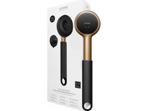 Geske exfoliating sonic LED body brush