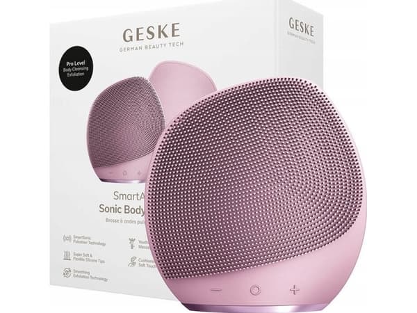 Brush&Intensive 7in1 Geske sonic kroppsbørste (rosa)