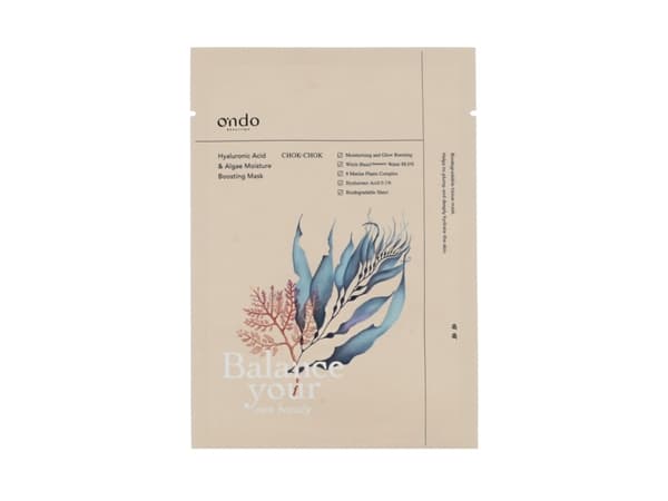 Ondo Beauty 36.5 CHOK-CHOK Hyaluronic Acid & Algae Moisture Boosting Mask 25 g