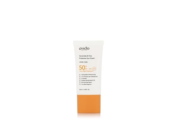 Ondo Beauty 36.5 CHOK-CHOK Ceramides & Cica Protective Sun Cream SPF 50+ 50 ml