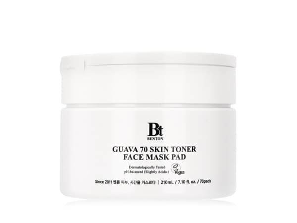 Benton Guava 70 Skin Toner Face Mask Pad 70 Sheets 210 ml