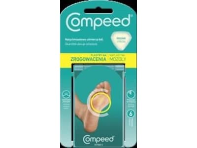 Johnson & Johnson Compeed Plastry na zrogowacenia 1op. 6szt