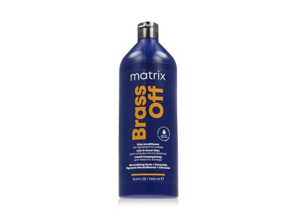 MATRIX_Brass Off sininen hiusväri jäähdyttävä hoitoaine 1000ml