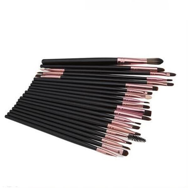 20 makeup børster - Rosé