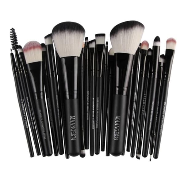 22-delars Sminkborstar av MAANGE-Minerals