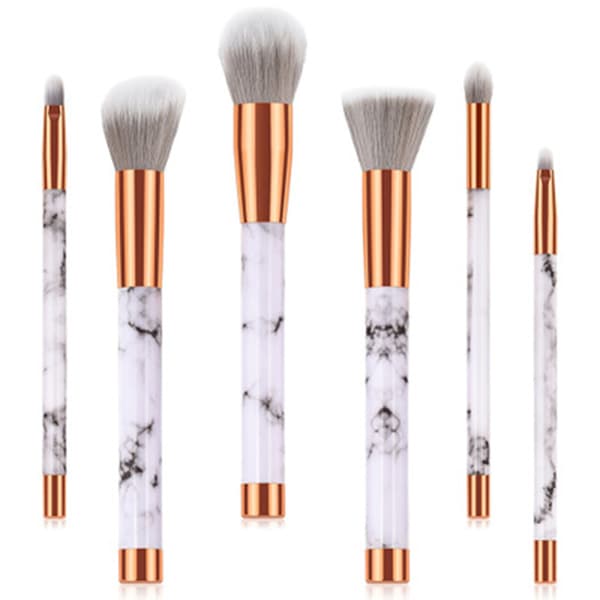 6 borstar Patie-Minerals Sminkborstset