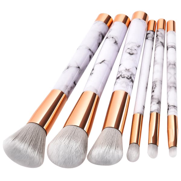 6 borstar Patie-Minerals Sminkborstset