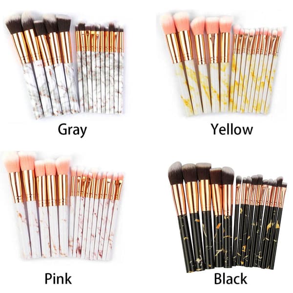 15 st Patie-Minerals Makeup Kosmetiska Borstar
