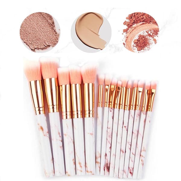 15 st Patie-Minerals Makeup Kosmetiska Borstar