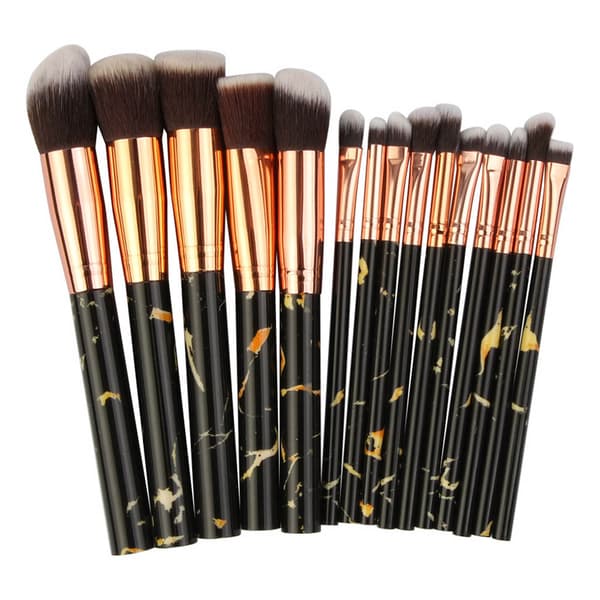 15 st Patie-Minerals Makeup Kosmetiska Borstar